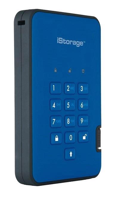 2TB iStorage diskAshur2 Desktop External Solid State Drive - USB 3.2 Gen 1