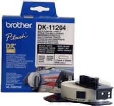 Brother DK Labels DK-11204 (17mm x 54mm) Multi-Purpose Labels (400 Labels)