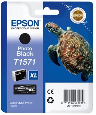 Epson T1571 Ink Cartridge - 25.9ml (Photo Black)