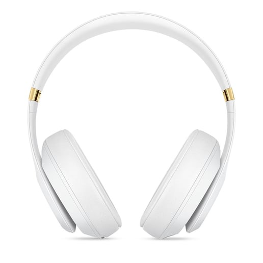 Beats Studio3 Over-Ear Noise-Cancelling Wireless Headphones (White)