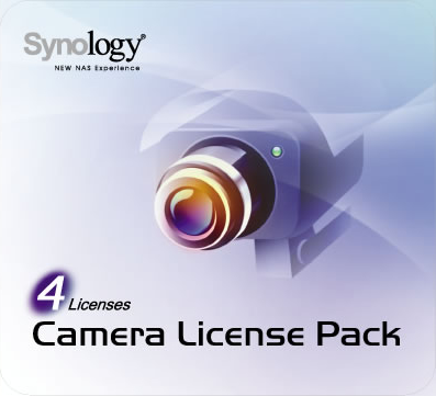 Synology 4x Cameras Licence Pack