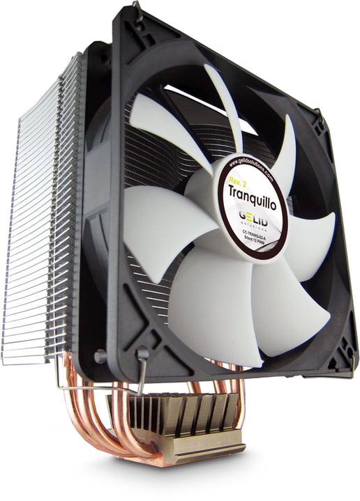 Gelid Solutions Tranquillo Rev.2 Quiet CPU Cooler with PWM Fan