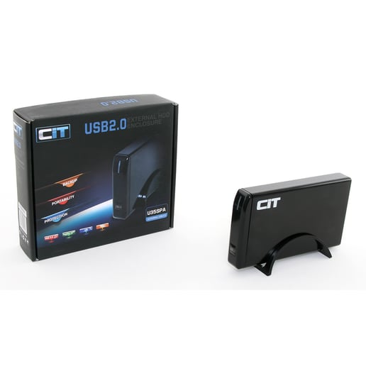 CiT 3.5"" USB 2.0 SATA + IDE HDD Enclosure