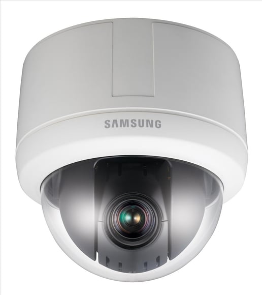 Samsung Techwin SNP-3120 (1/4 inch) IP 12x Zoom Compact PTZ Dome Camera WDR PoE+