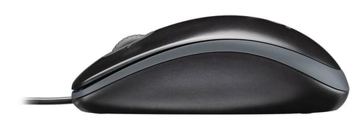 Logitech MK120 Desktop Wired USB Keyboard and Optical Mouse (Black)