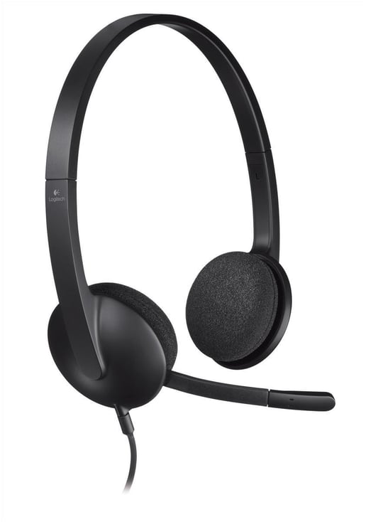 Logitech H340 Lightweight USB Headset with Noise-Cancelling Microphone