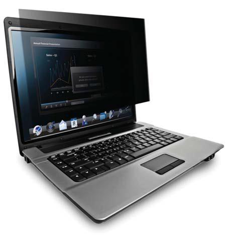 3M PF14.0W9 (16:9) Black Frameless Privacy Filter for 14.0 inch Widescreen Notebooks