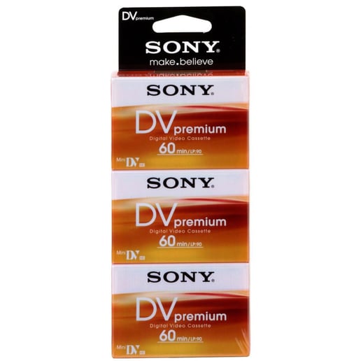 Sony Mini DV 60min 3 Pack