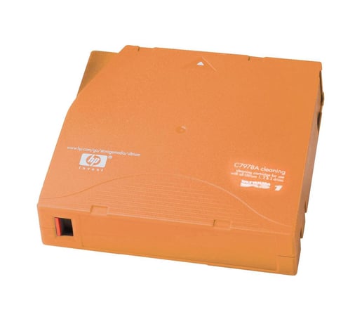HP LTO Ultrium (15 to 50 Cleanings) Cleaning Tape Cartridge (Orange)