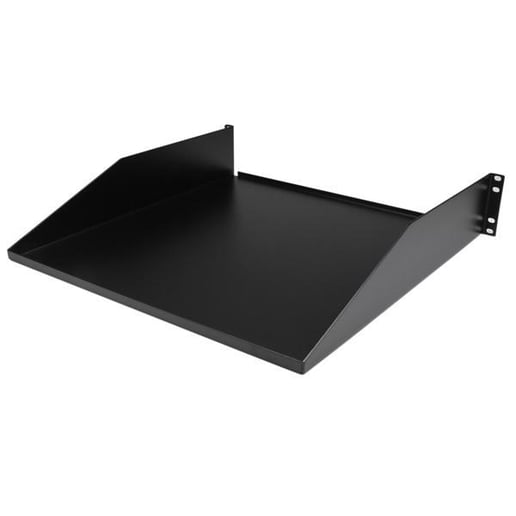 StarTech 1U Rack Mount Cantilever Shelf Heavy Duty Fixed Server Rack Cabinet Shelf 