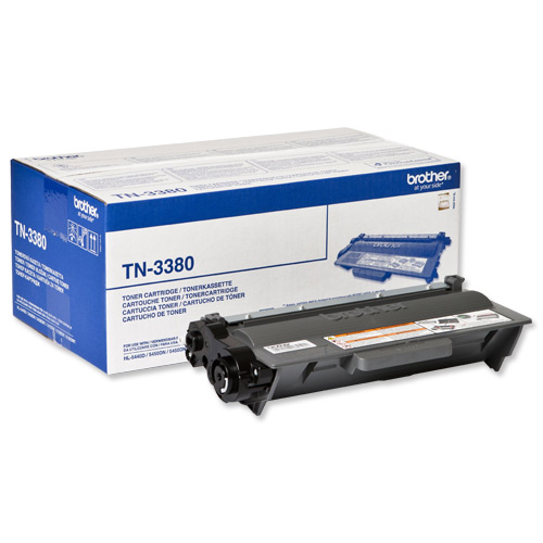 Brother TN-3380 (Yield: 8,000 Pages) Black Toner Cartridge