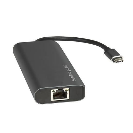 StarTech.com USB-C 3.0 Multiport Adaptor (Black) for Notebooks