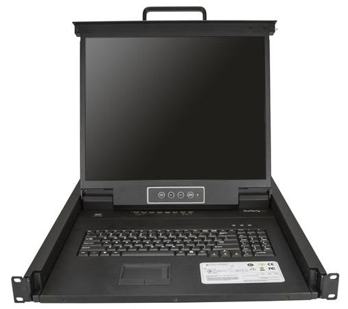 StarTech.com 1U (19 inch) Rack Mount 16-Port KVM Console