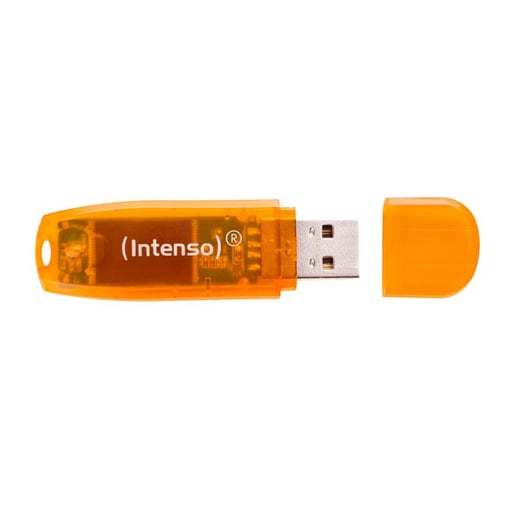 64GB Intenso Rainbow Line USB 2.0 Flash Drive