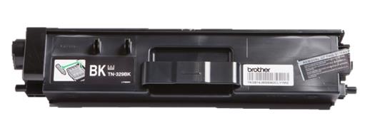 Brother TN-329BK (Yield: 6,000 Pages) Black Toner Cartridge