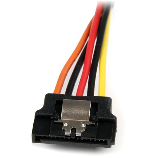 StarTech (6 inch) Latching SATA Power Y Splitter Cable Adapter