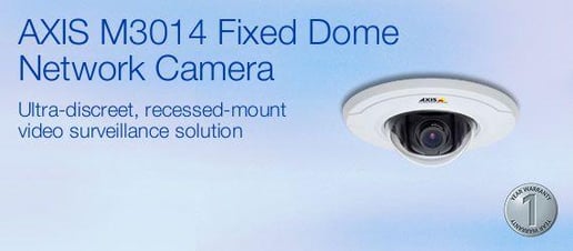 Axis M3014 Fixed Dome Network Camera