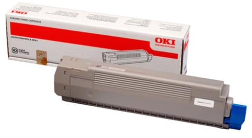 OKI 44643002 (Yield: 7,300 Pages) Magenta Toner Cartridge