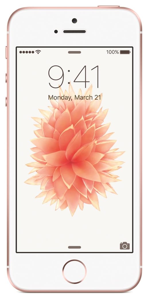 Apple iPhone SE (4 inch) 128GB 12MP Mobile Phone (Rose Gold)