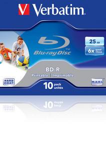 Verbatim BD-R SL 25GB 6x Printable