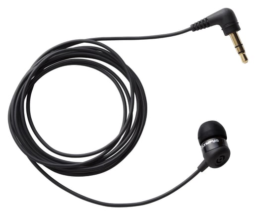 Olympus TP-8 Digital Headset Ear Microphone (Black)