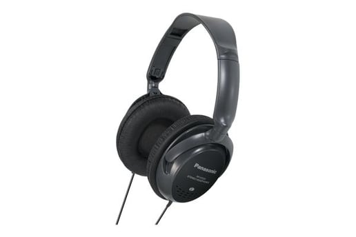 Panasonic Full Size Monitor Headphones with In-Cord Volume Control