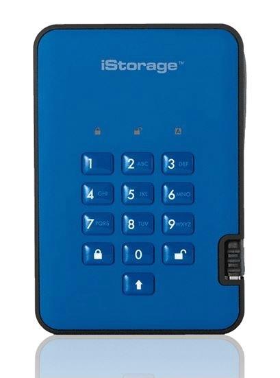2TB iStorage diskAshur2 Desktop External Solid State Drive - USB 3.2 Gen 1
