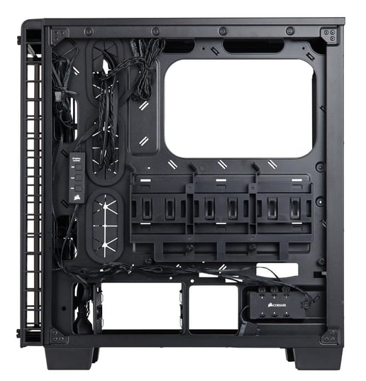 Corsair Crystal 460X RGB Mid Tower Gaming Case - Black 