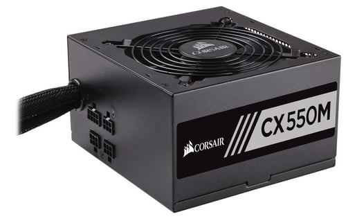Corsair CX550M 550W Semi-Modular Power Supply 80 Plus Bronze