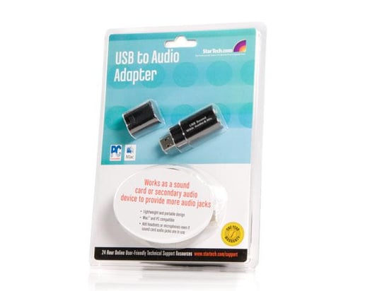 StarTech.com USB Stereo Audio Adaptor