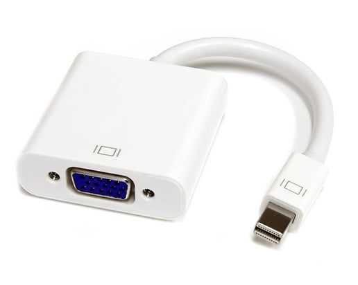 StarTech.com Mini DisplayPort to VGA Video Adaptor Converter - White