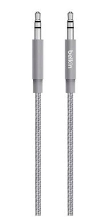 Belkin MIXIT(3.5mm) Metallic AUX Cable (Grey)