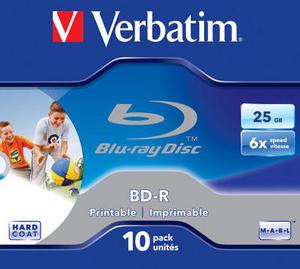 Verbatim BD-R SL 25GB 6x Printable