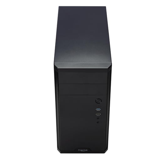 Fractal Core 1100 Mid Tower Case - Black 