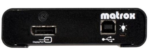 Matrox DualHead2Go Digital SE External Multi-Display Adaptor 3840x1200  2 x DVI-D Outputs USB for power