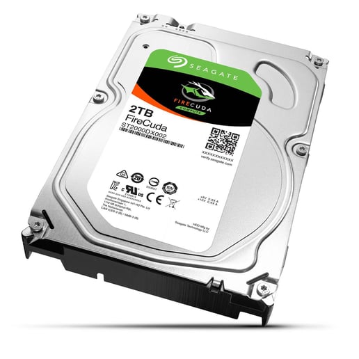 Seagate FireCuda 2TB SATA III 3.5"" Hybrid Drive - 7200RPM, 64MB Cache