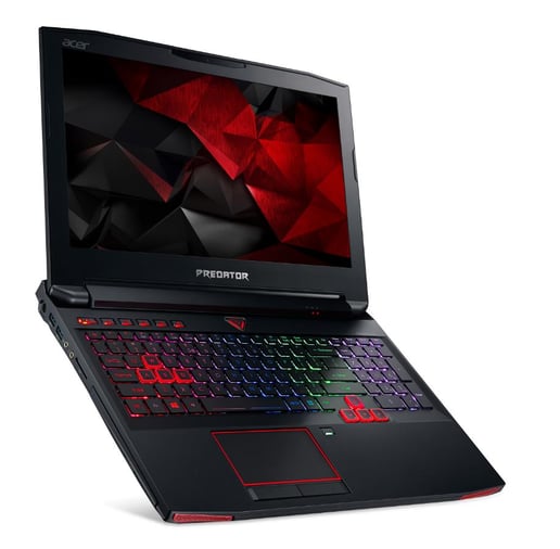 Acer Predator 15 G9-593 (15.6 inch) Gaming Notebook PC Core i5 (6300HQ) 2.3GHz 16GB 1TB+128GB SSD DVD±RW WLAN BT Windows 10 Home (GeForce GTX 1070 8GB)