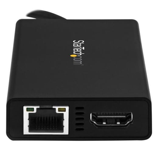 StarTech.com USB-C Multifunction Adaptor for Laptops - Power Delivery - 4K HDMI - GbE - USB 3.0