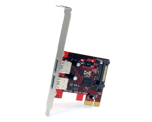 StarTech.com 2 Port SuperSpeed USB 3.0 PCI Express Card with SATA Power