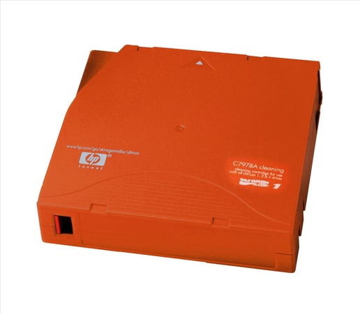 HP LTO Ultrium (15 to 50 Cleanings) Cleaning Tape Cartridge (Orange)