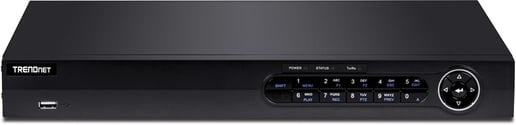 TRENDnet TV-NVR208 8-Channel 1080p HD PoE Network Video Recorder Black (V1.0R)
