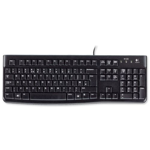 Logitech K120 Wired Keyboard for Business