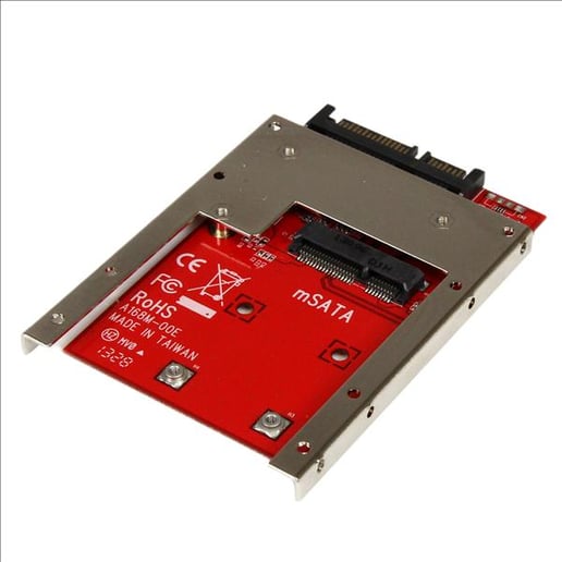 StarTech.com mSATA SSD to 2.5 inch SATA Adaptor Converter