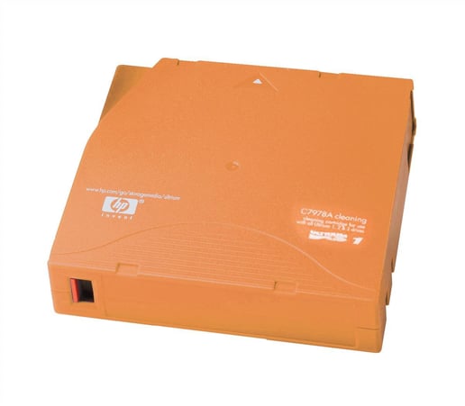 HP LTO Ultrium (15 to 50 Cleanings) Cleaning Tape Cartridge (Orange)