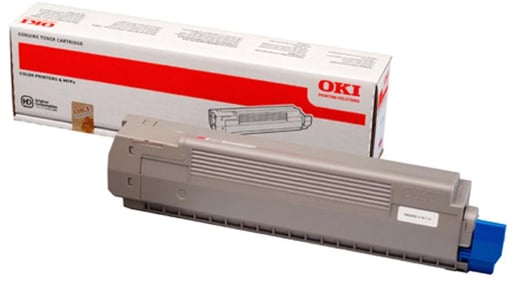 OKI 44643002 (Yield: 7,300 Pages) Magenta Toner Cartridge