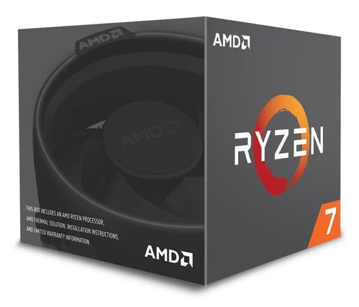 AMD Ryzen 7 2700 3.2GHz Octa Core AM4 CPU 