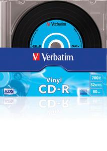 Verbatim CD-R AZO Data Vinyl 700MB 52x