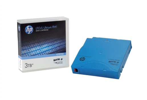 HP (1.5/3TB) 2:1 Compression 846m 280MB/s LTO-5 RW Ultrium Data Tape Cartridge (Blue)