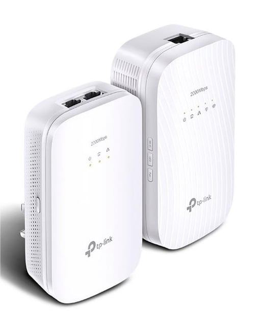 TP-Link AV2000 TL-WPA9610 2000Mbps Gigabit Powerline AC Wi-Fi Kit (White)