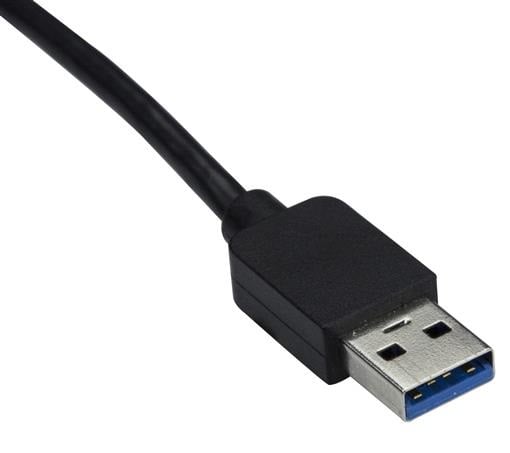 StarTech.com USB-A to Dual DisplayPort Adaptor 4K 60Hz (Black)
